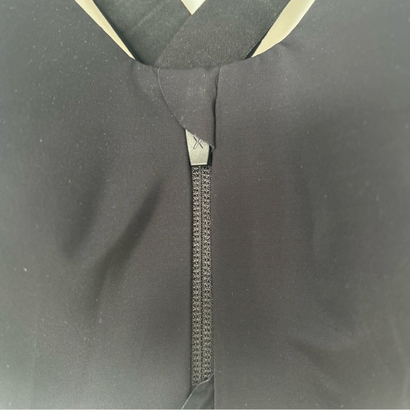 [4] Knix Catalyst High Impact Sports Bra In Black Adjustable Straps Front Zip - Picture 4 of 11